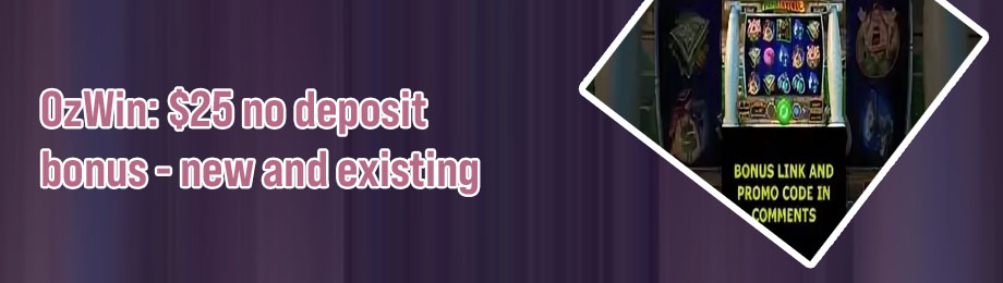 Ozwin casino no deposit codes