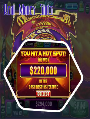 Real cash out slots